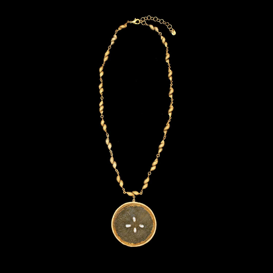 Citrus Orange Necklace