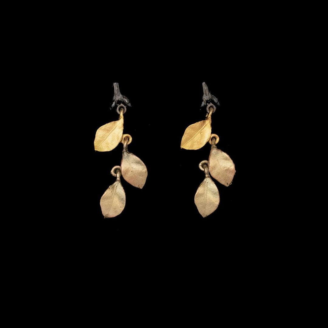 Golden Autumn Earrings - Post
