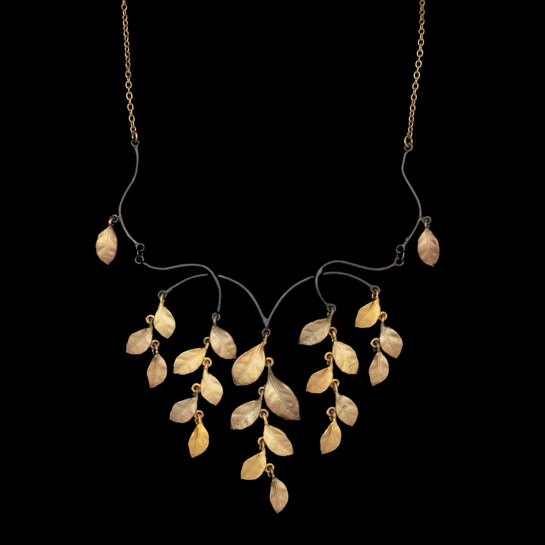 Golden Autumn Necklace - Statement