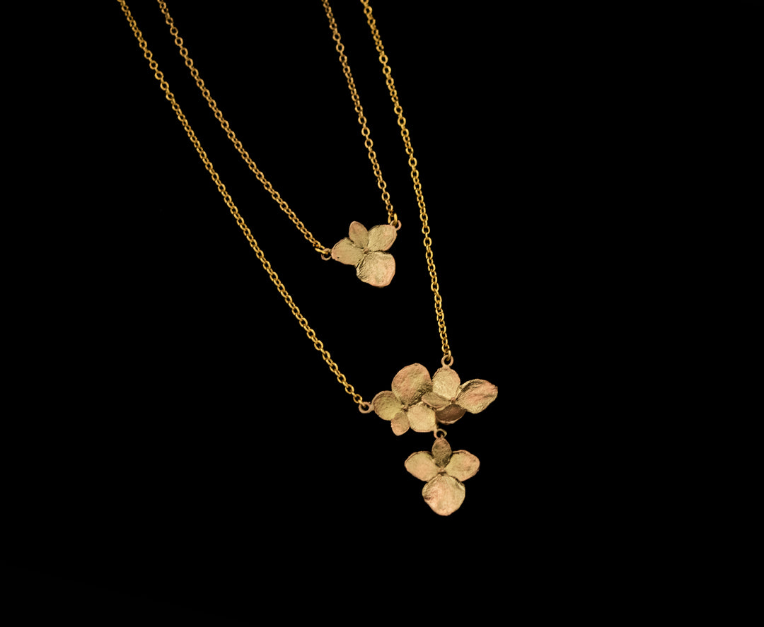 Dainty Hydrangea Pendant