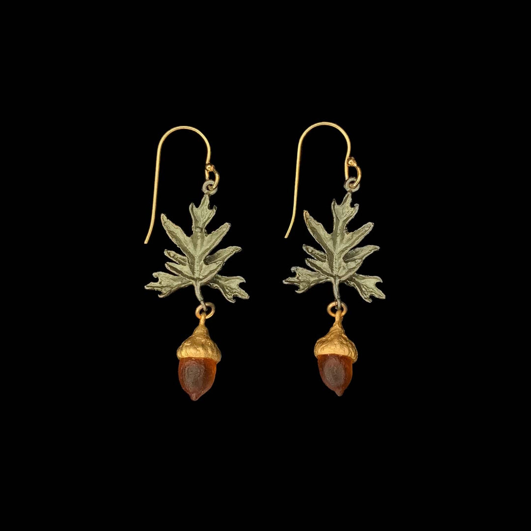 Pin Oak Earrings - Wire