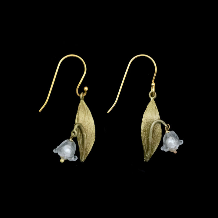 Lily of the Valley Earrings - Single Flower Wire