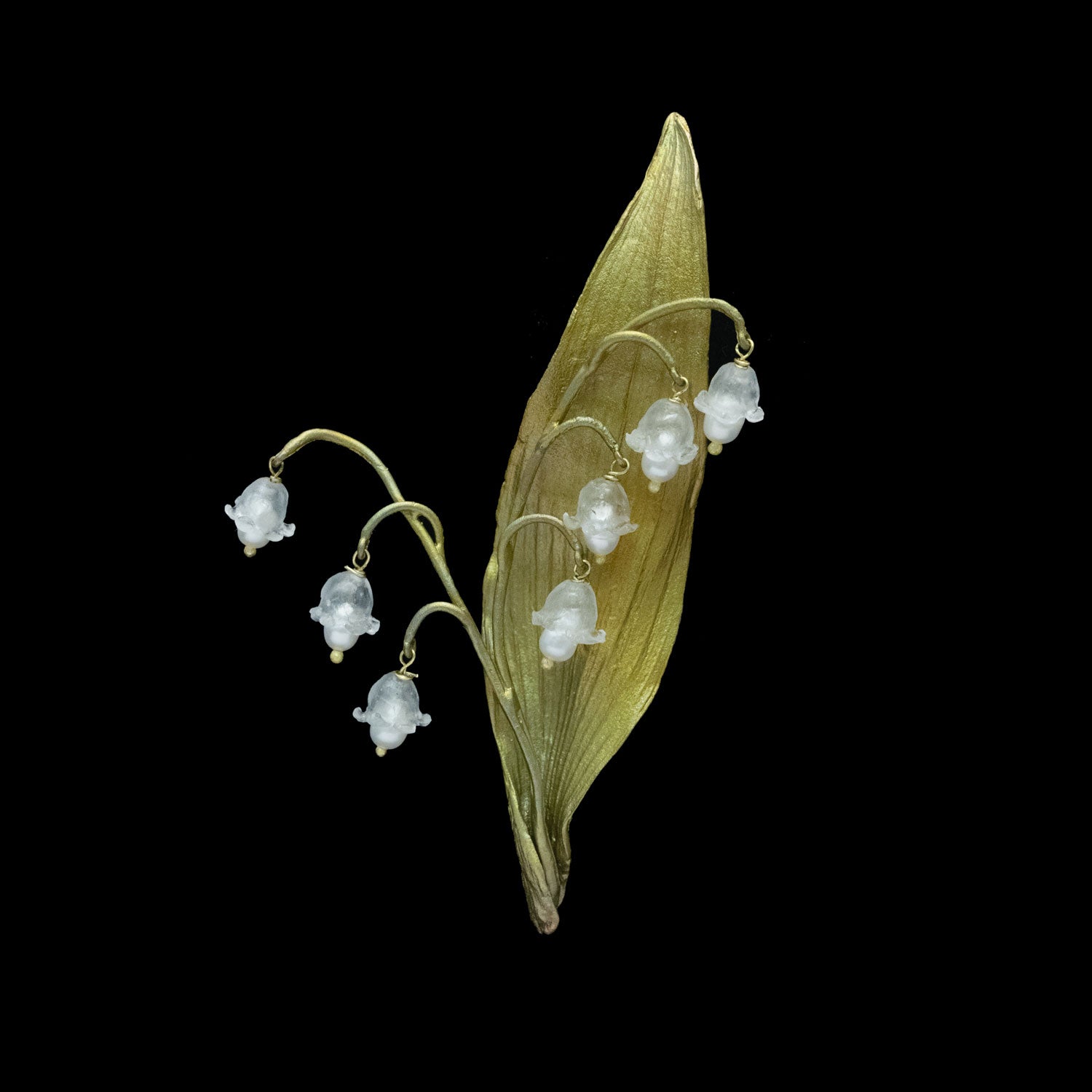 Lily of the Valley Brooch – Michael Michaud US