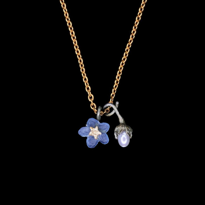 Forget Me Not Pendant - Petite Flower