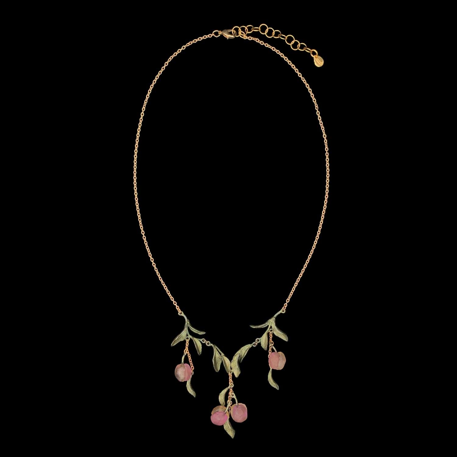 Peach Tree Necklace