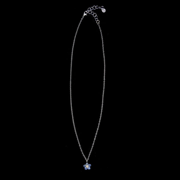 Forget Me Not Pendant - Single Flower