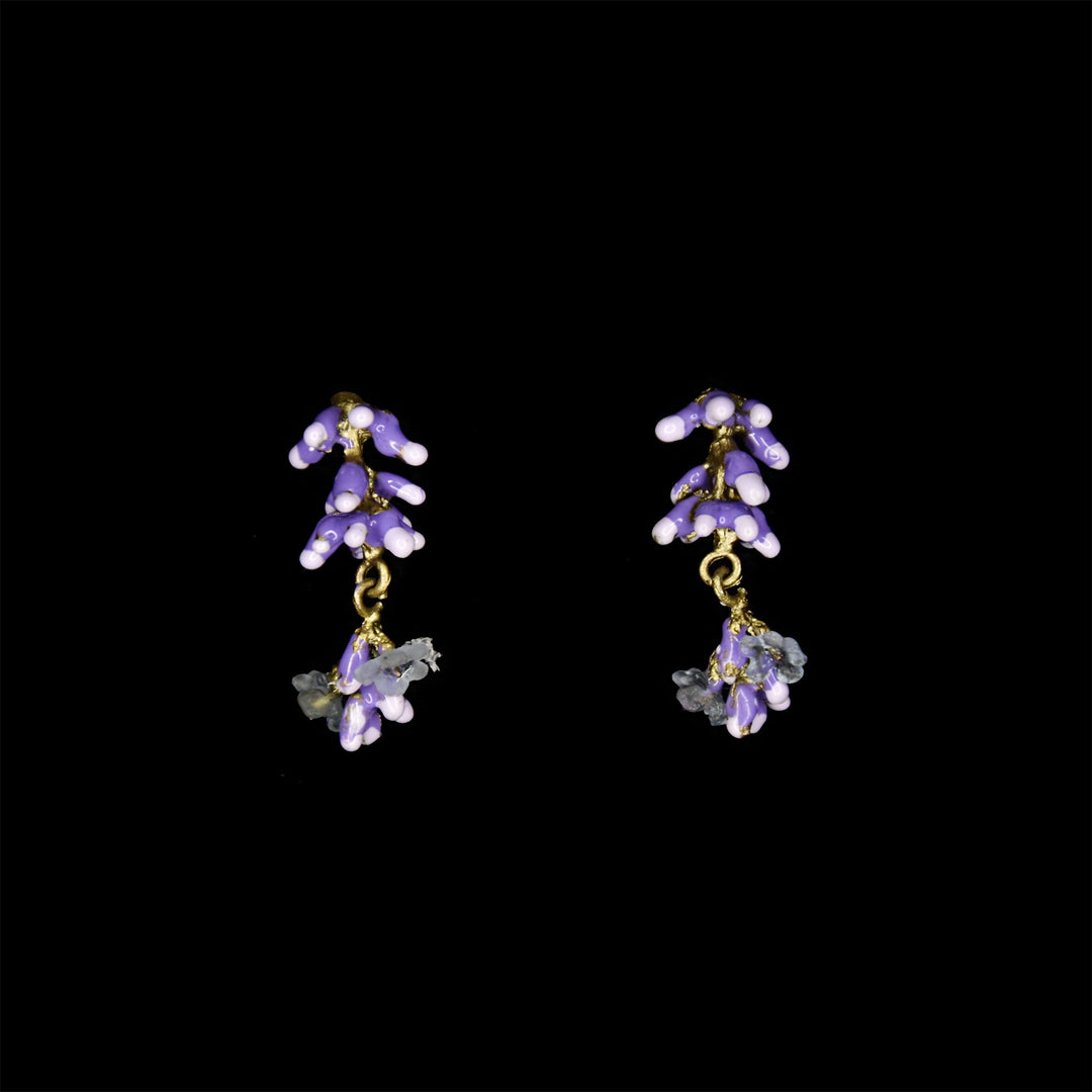 Lavender Earrings - Post