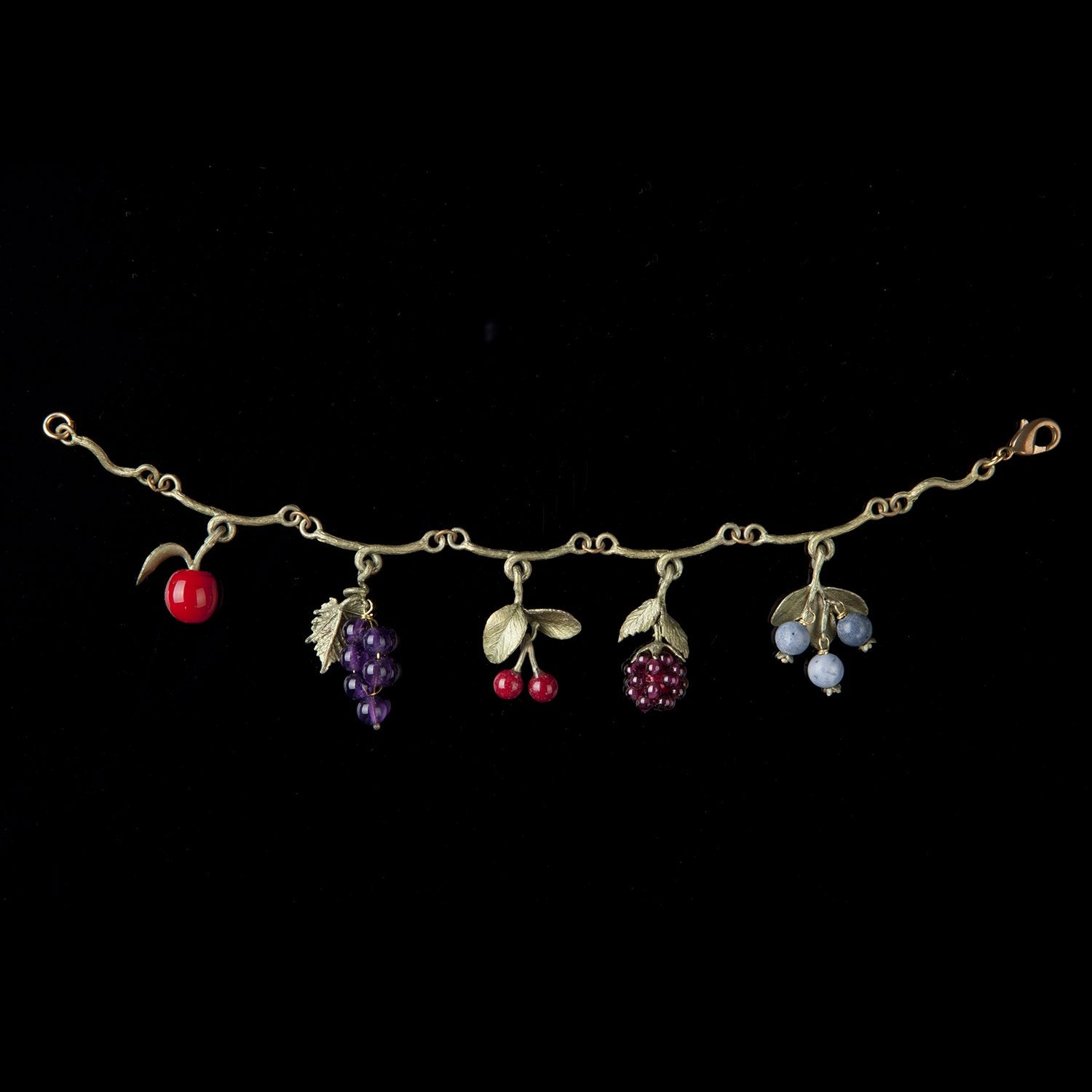 Fruit Charm Bracelet | Nature Jewelry