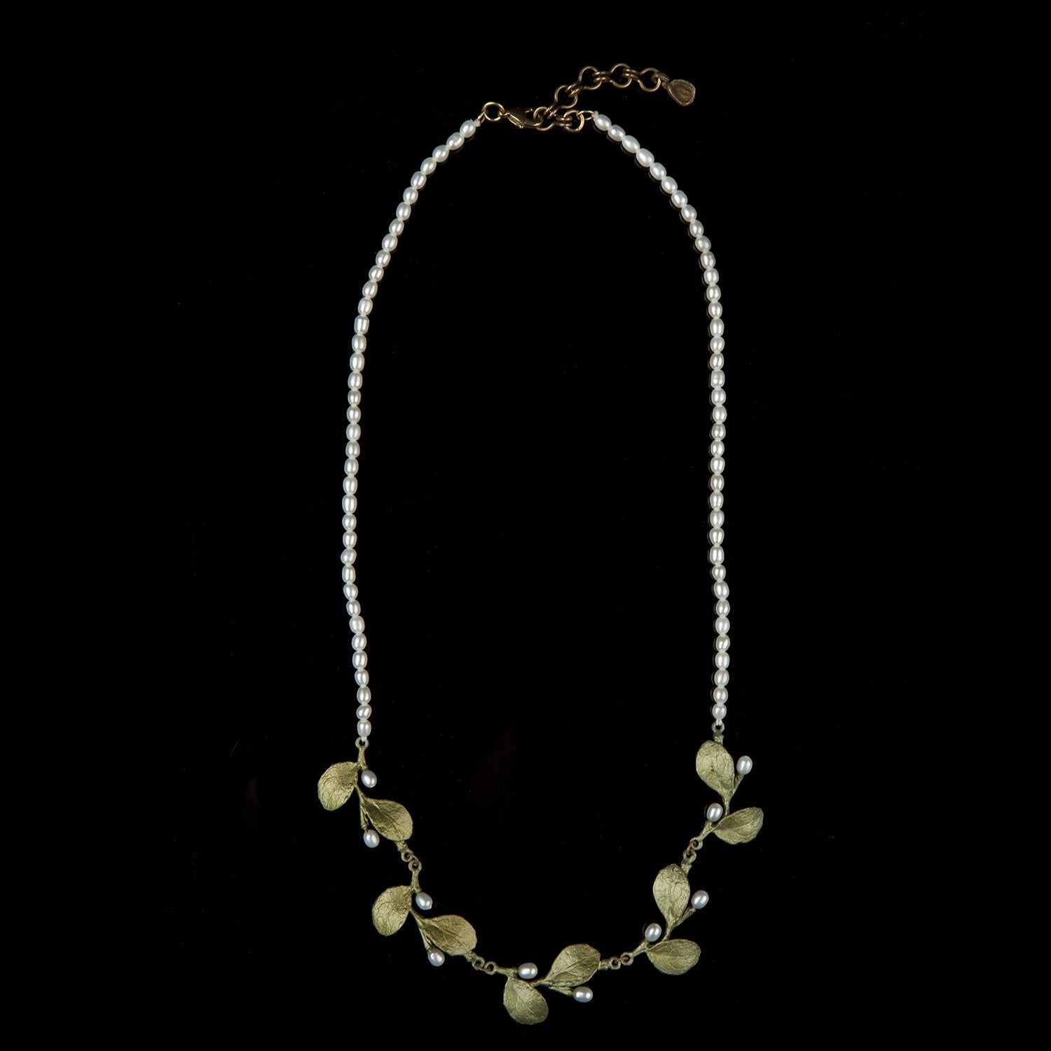 Irish Thorn Necklace - Pearl Contour