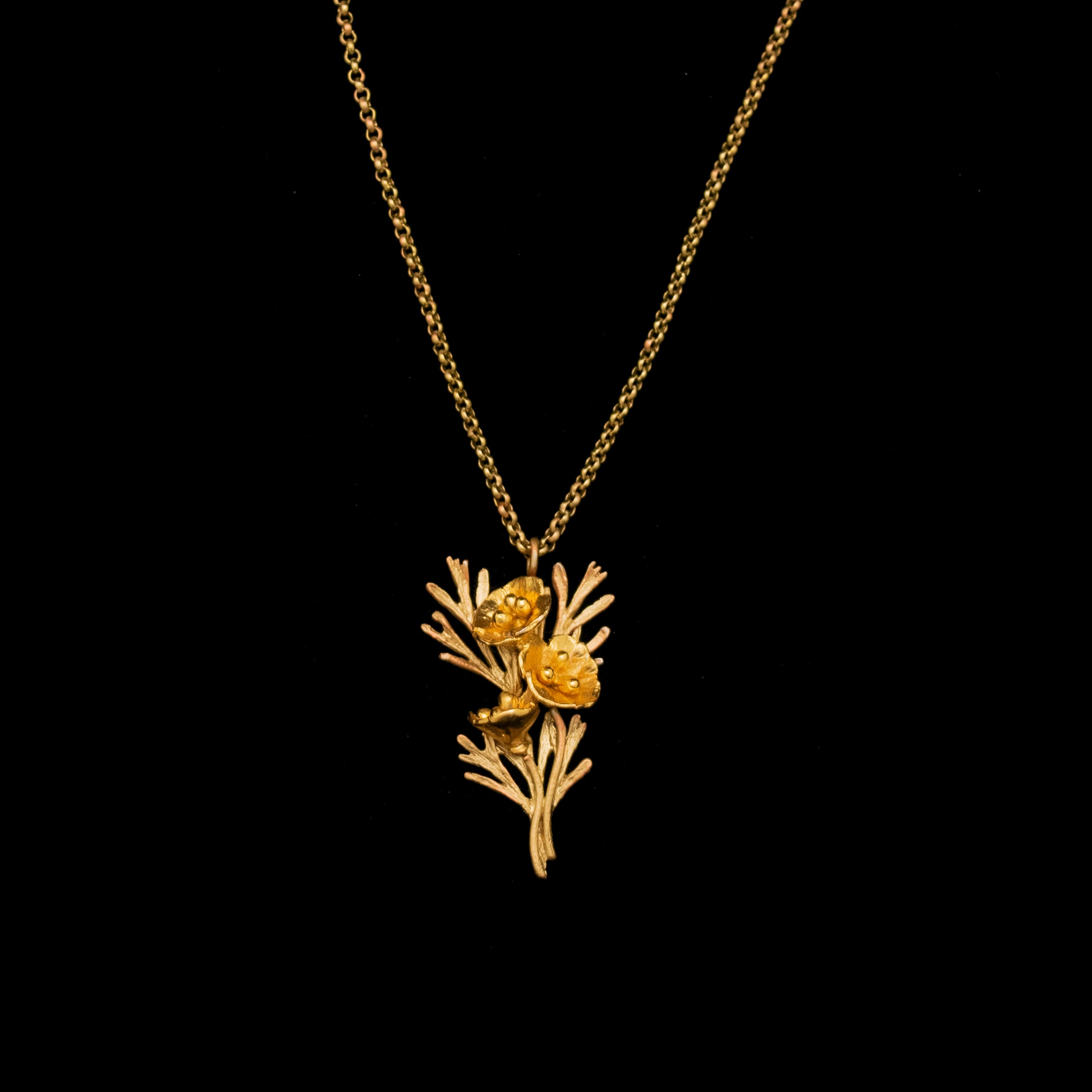 Gold CALIFORNIA Pendant