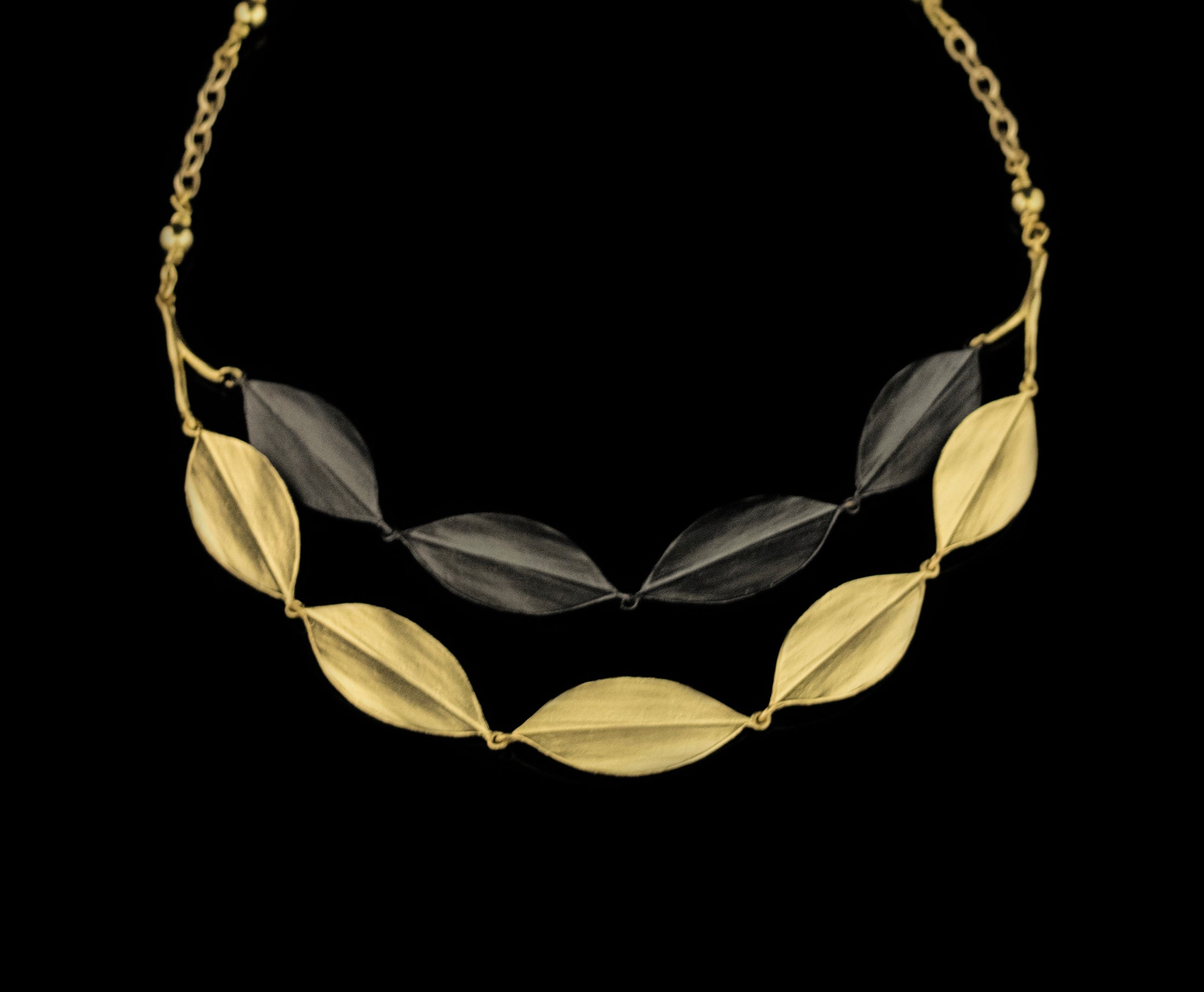Cordyline Double Layer Necklace