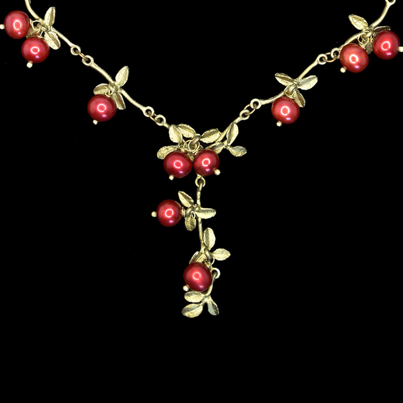 Cranberry Necklace - Statement