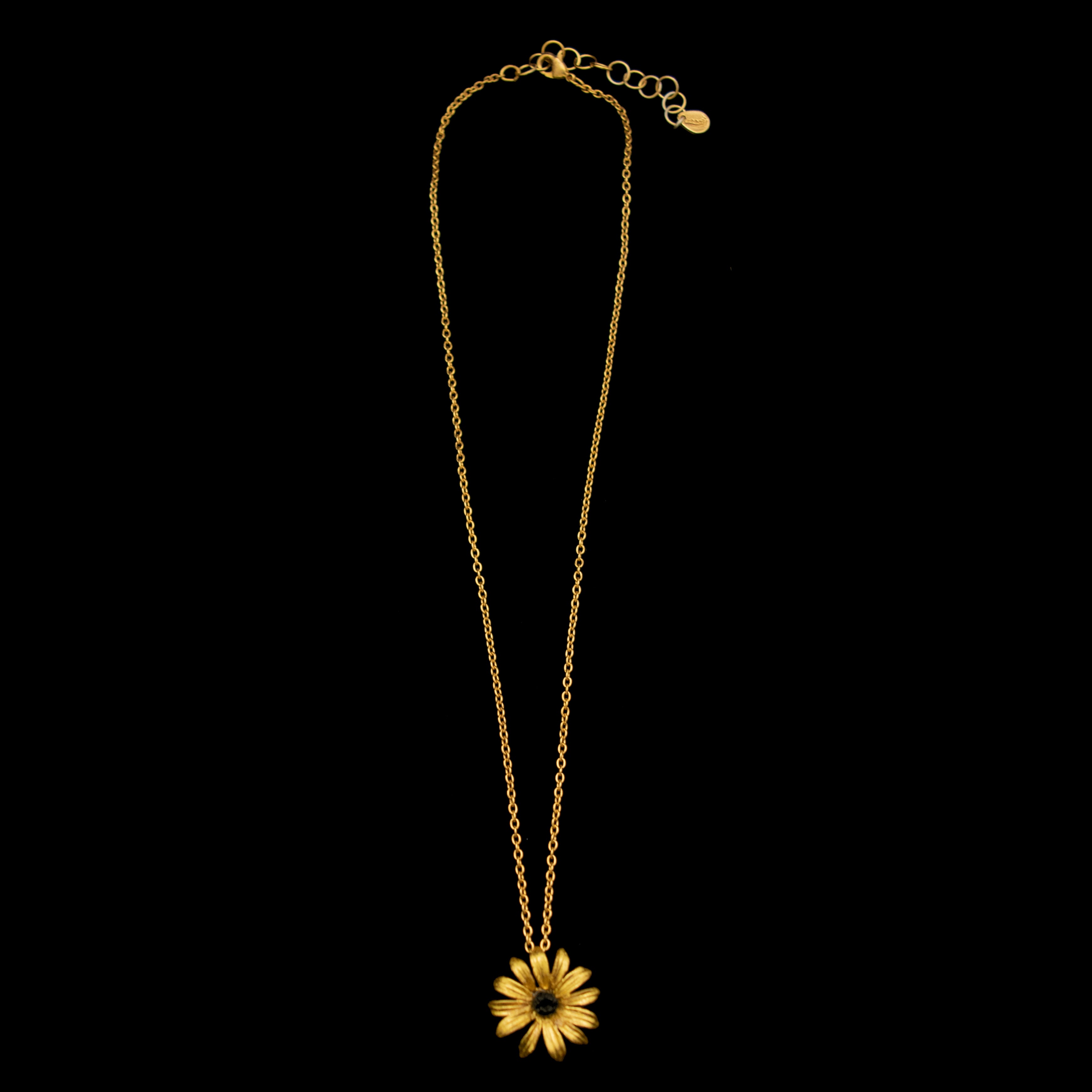 Black-Eyed Susan Pendant - Dainty