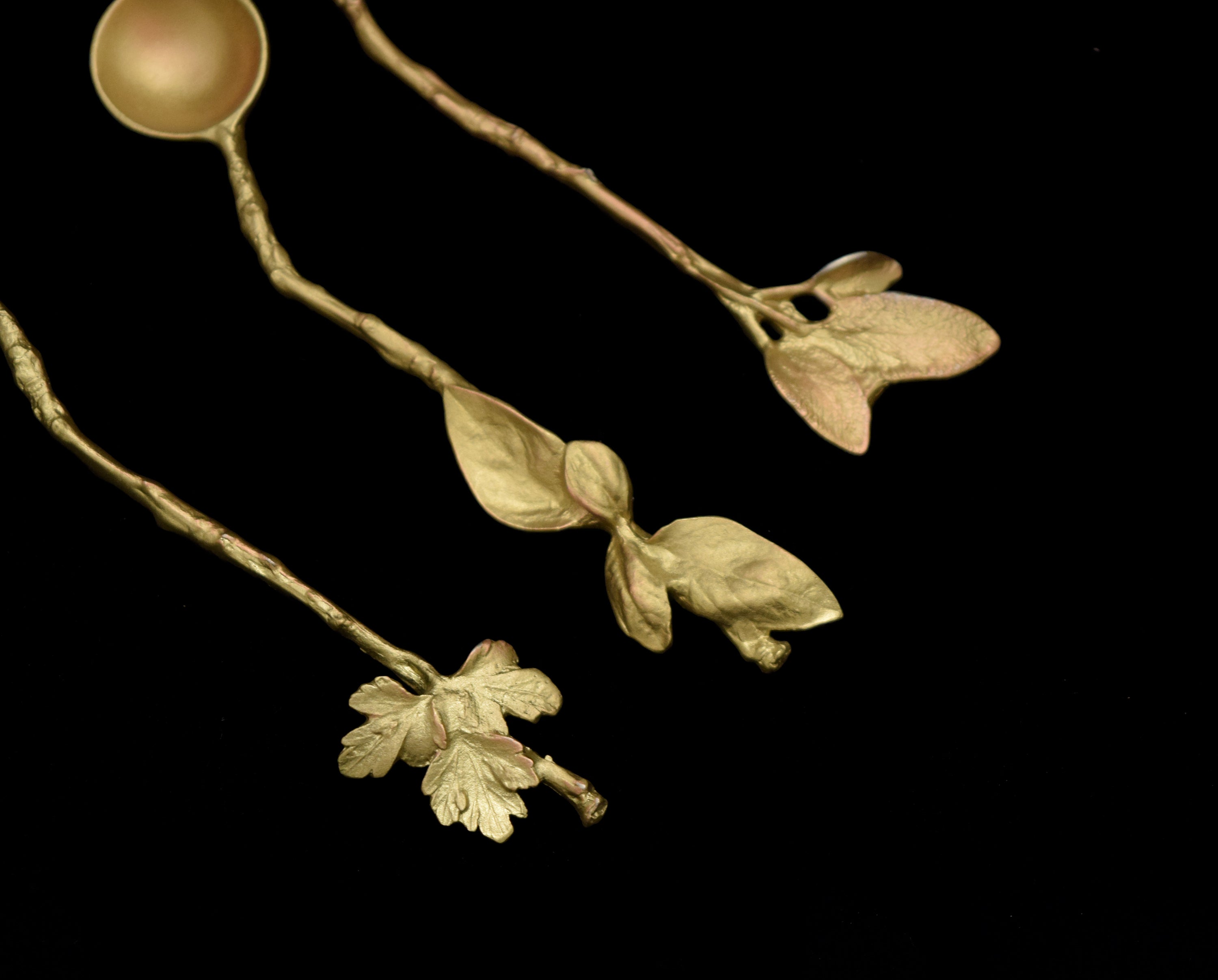 Herb Nesting Spoons -Bronze