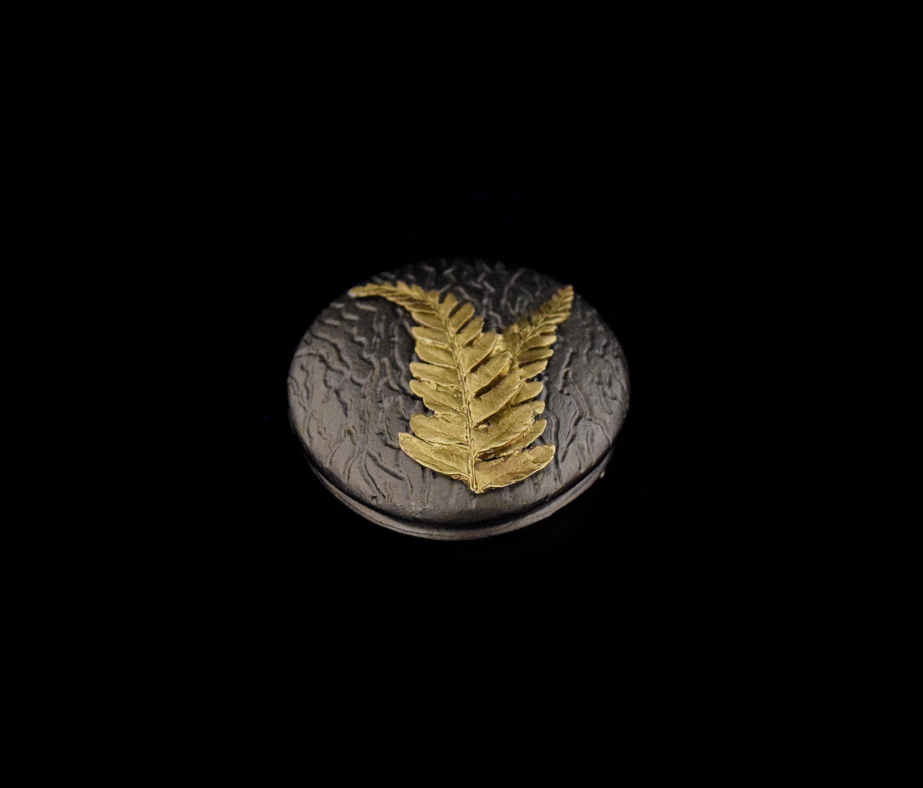 Fern Small Box - Gunmetal