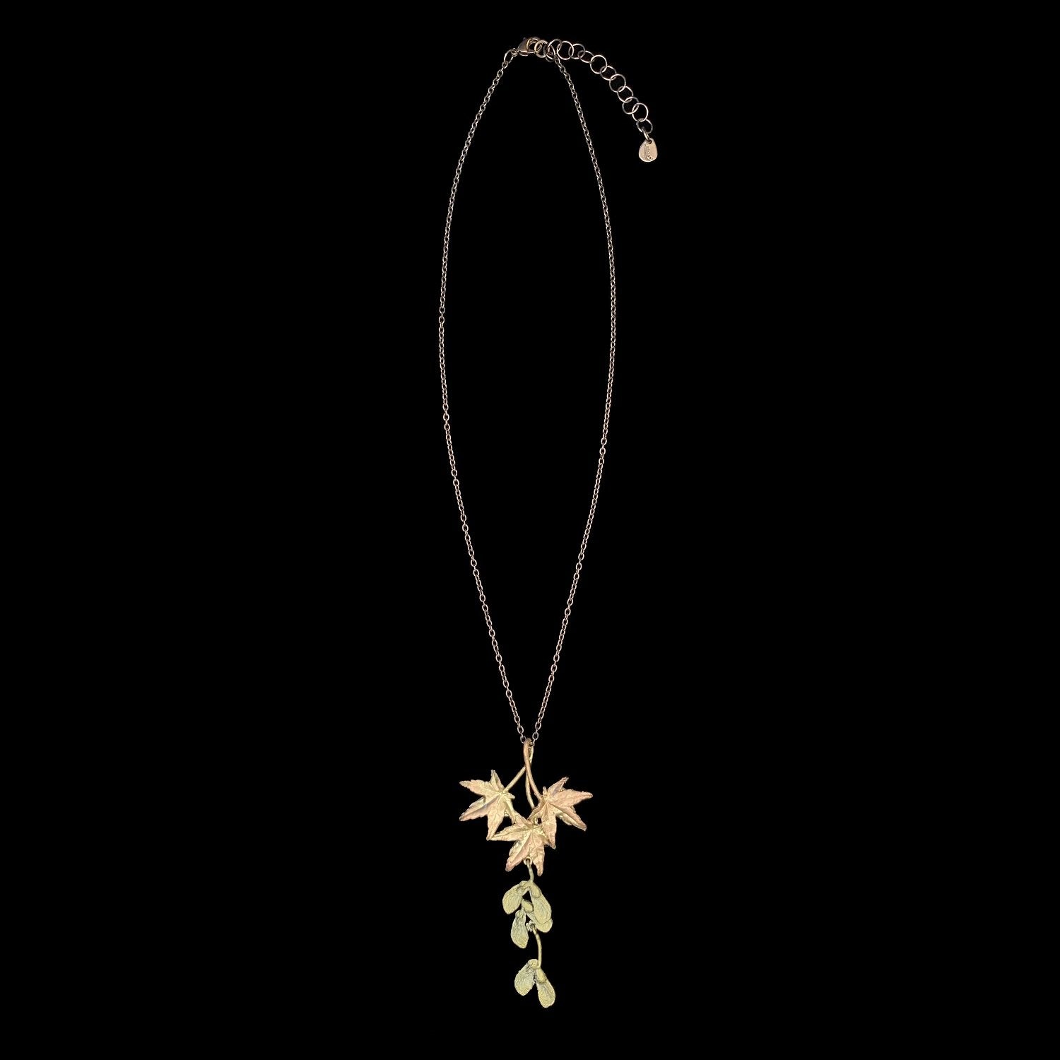 Japanese Maple Pendant - Leaf Drop