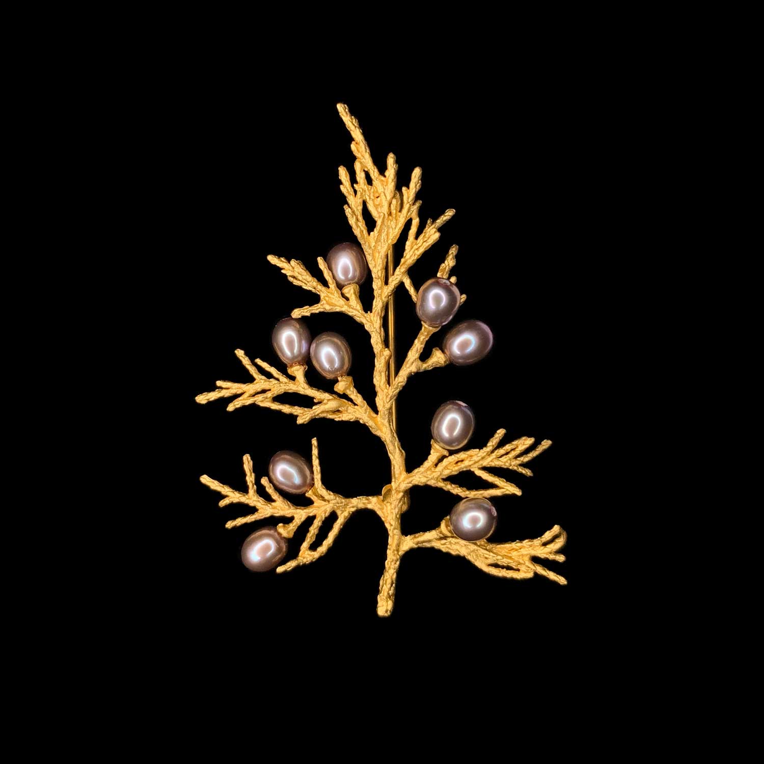 Julier Reed Brooch Juniper Brooch – Michael Michaud US