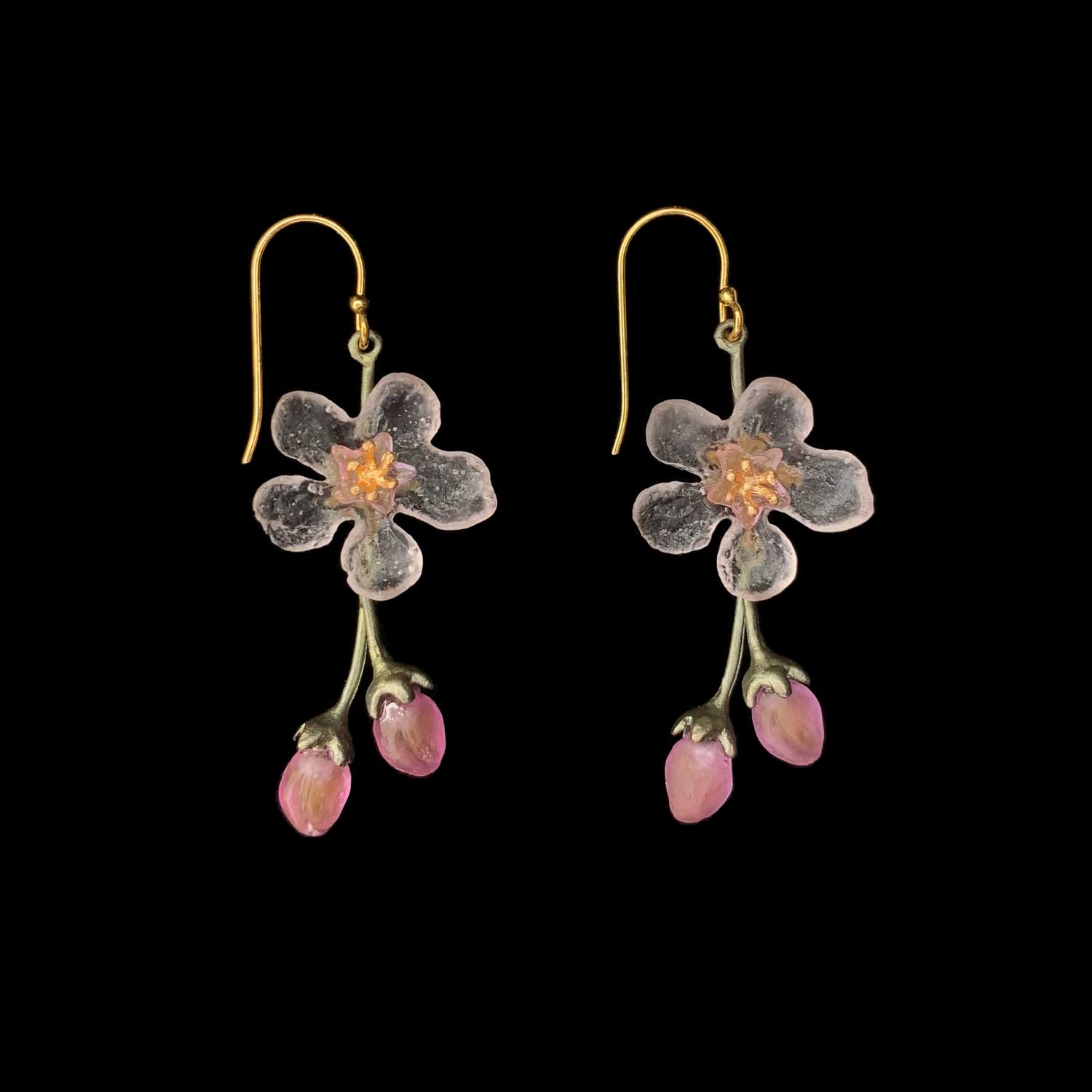 Peach Blossom Earrings