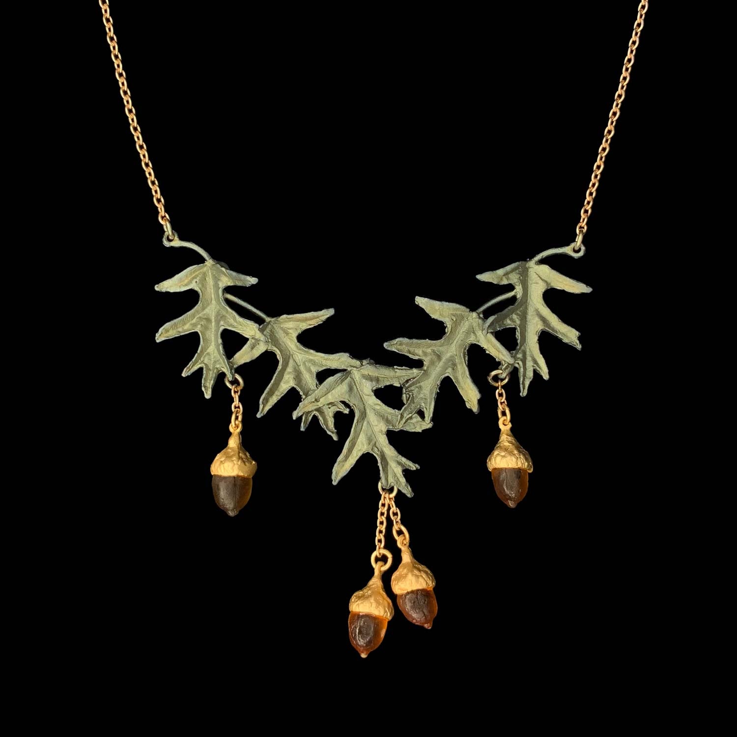 Pin Oak Necklace