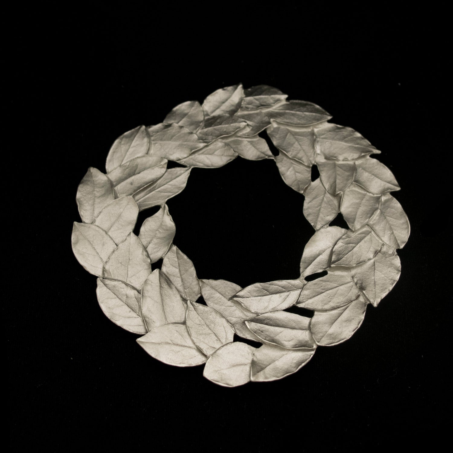 Bay Leaf Trivet - Pewter