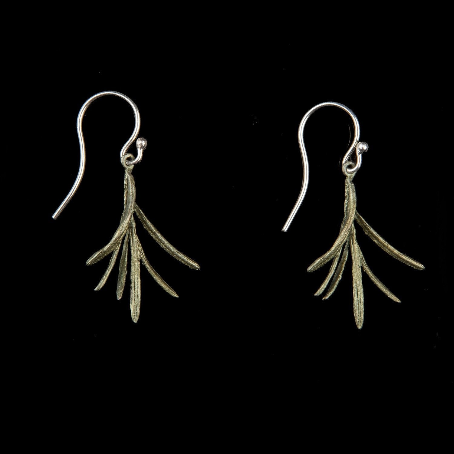 Petite Herb - Rosemary Wire Earrings