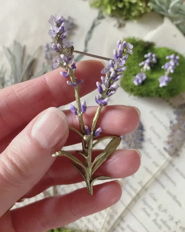 Lavender Brooch – Michael Michaud US